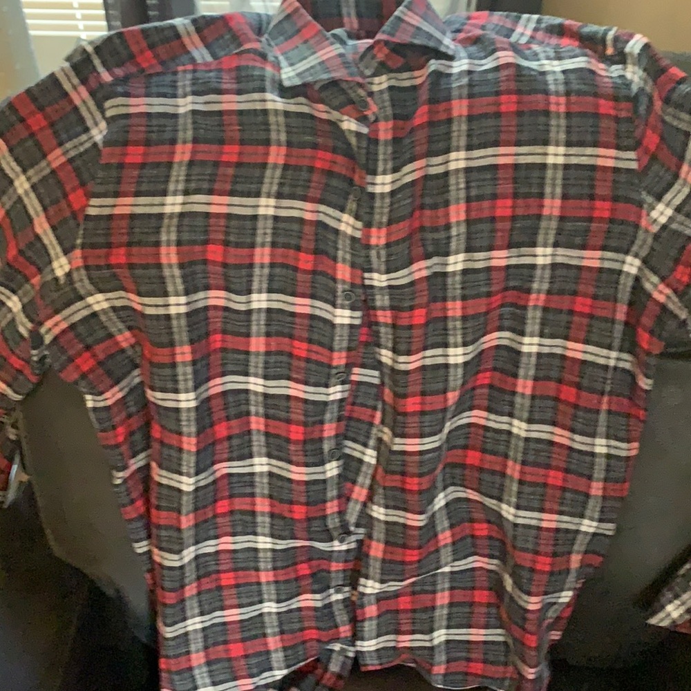 Black,red,white dress shirt from sale fifth Avenue xxl